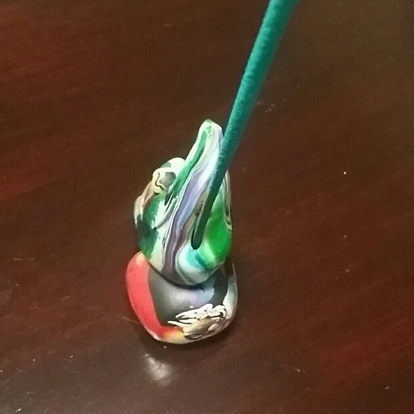 Incense Holder Tye Dye Moon / Banana - Picture 6 of 6